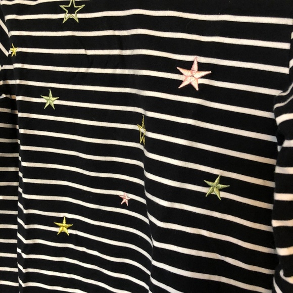 Modcloth Stripes and Stars Long Sleeve Top - Picture 3 of 6